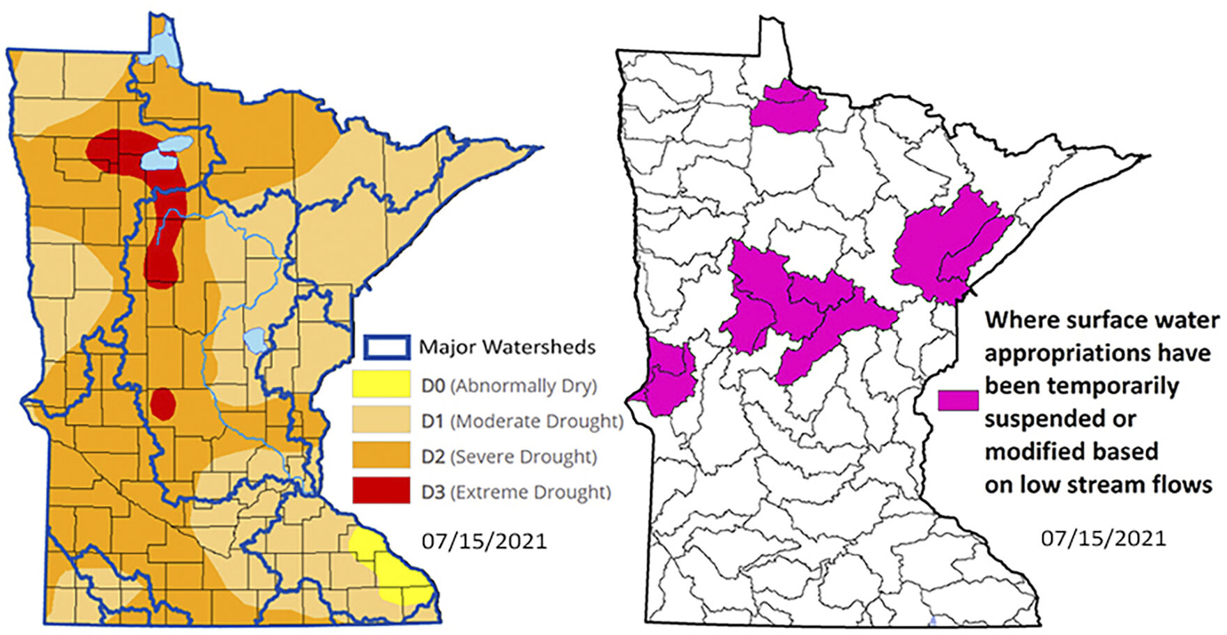 Drought Flow Maps